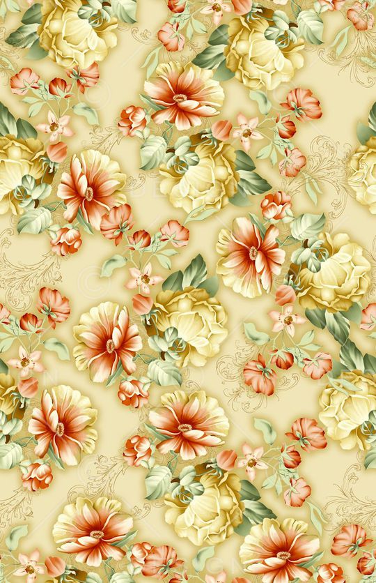 原创手绘印花华亿平台图片