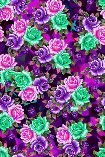 575490-花卉大花朵繁花牡丹家纺女装