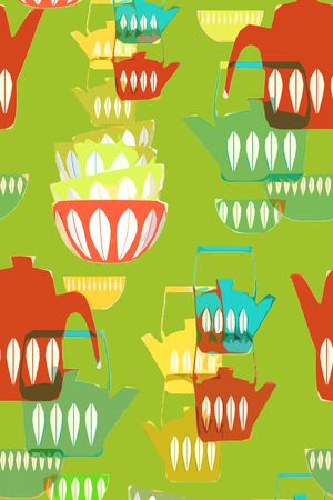 趣味图案印花华亿平台图片