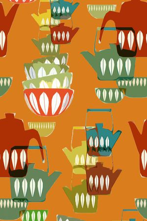 趣味图案印花华亿平台图片