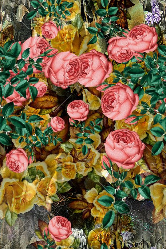 抽象印花华亿平台图片