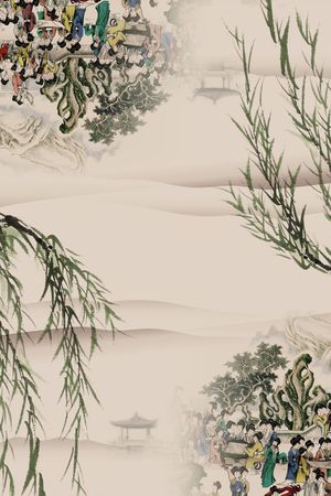 中国风印花华亿平台图片