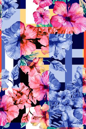 水彩印花华亿平台图片