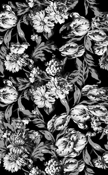 575640-欧美流行时尚矢量花卉