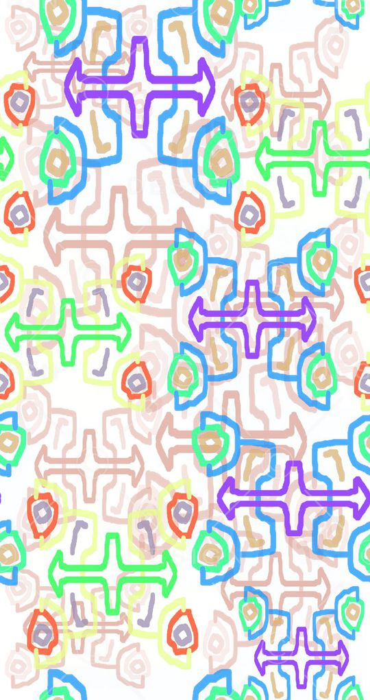 抽象印花华亿平台图片