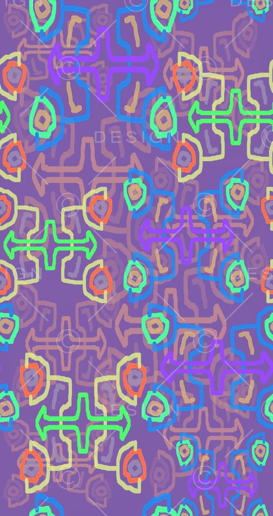 抽象印花华亿平台图片