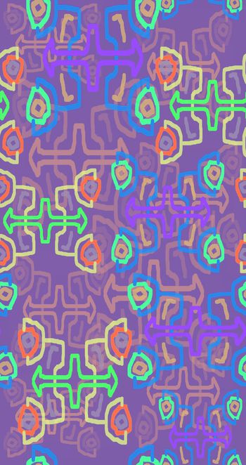 575710-手绘抽象蝶舞纷飞