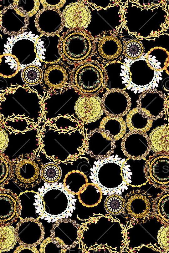 时尚大牌欧美风格印花华亿平台图片