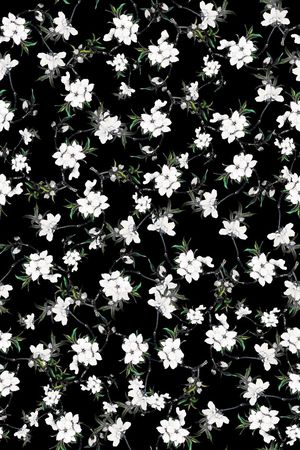 小碎花印花华亿平台图片