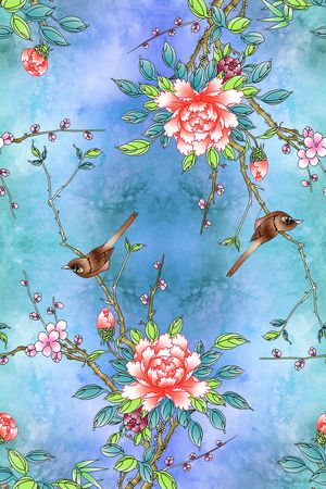 抽象印花华亿平台图片