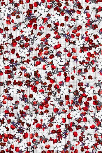 575820-繁花花卉花朵小碎花桌布家纺 