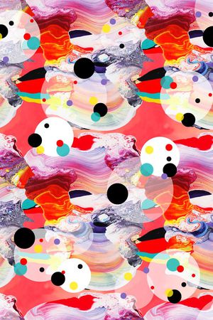 时尚潮流印花华亿平台图片