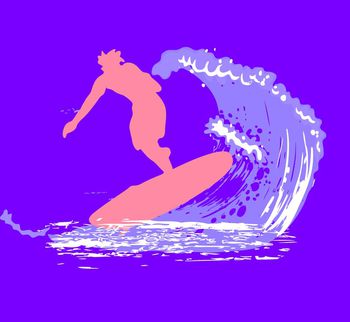 575937-T恤位置花海上冲浪