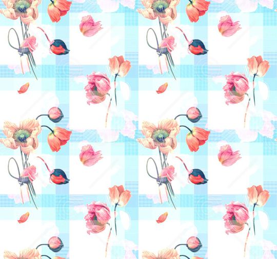 清新 复古 混搭印花华亿平台图片