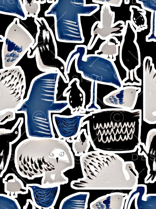 时尚潮流印花华亿平台图片