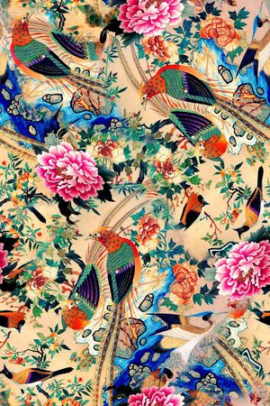 时尚印花华亿平台图片