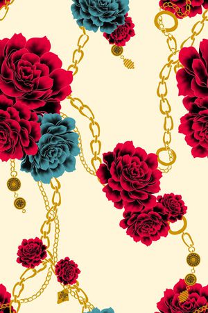 牡丹印花华亿平台图片