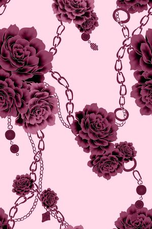 牡丹印花华亿平台图片