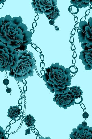 牡丹印花华亿平台图片