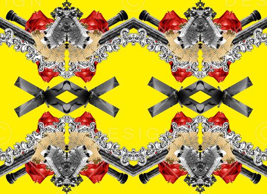 抽象印花华亿平台图片