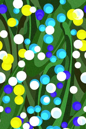 浪漫活力印花华亿平台图片