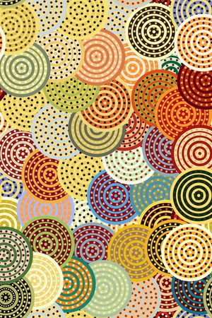 复古印花华亿平台图片