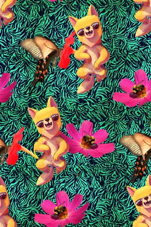 动物印花华亿平台图片