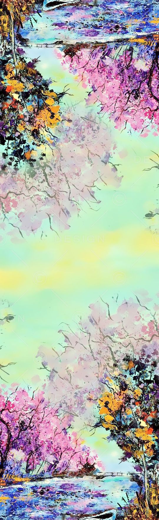 手绘印花华亿平台图片