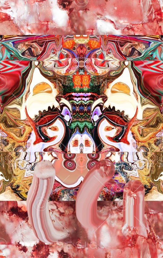 抽象印花华亿平台图片