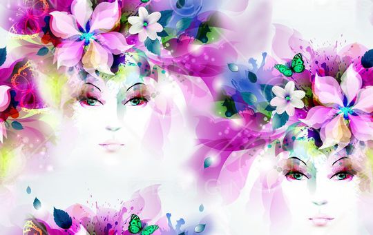 虚化印花华亿平台图片