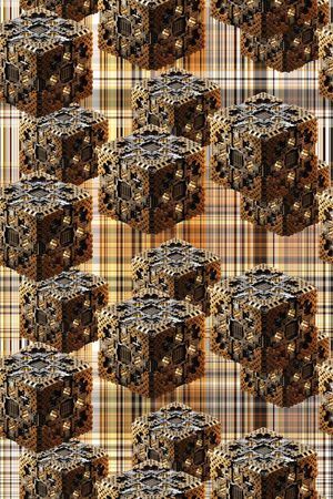 几何印花华亿平台图片