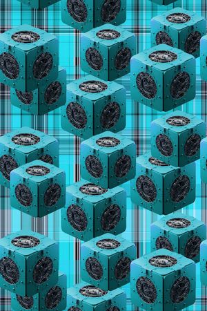 几何印花华亿平台图片