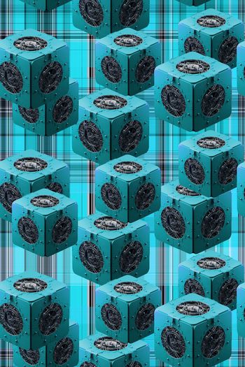 576647-立体几何机械齿轮格子英伦风