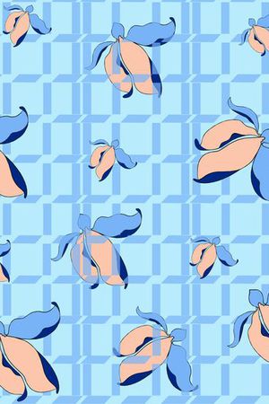 甜美印花华亿平台图片