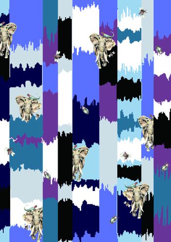 576672-动物条纹线条