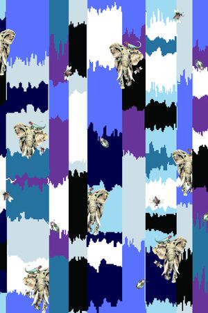 动物印花华亿平台图片