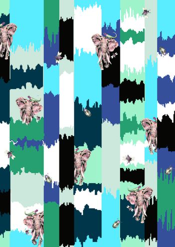 576675-动物条纹线条