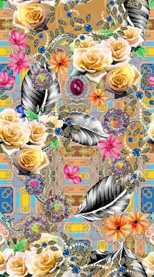 玫瑰印花华亿平台图片