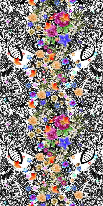 中国风印花华亿平台图片