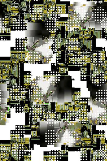 576731-炫彩几何图形马赛克科技迷彩