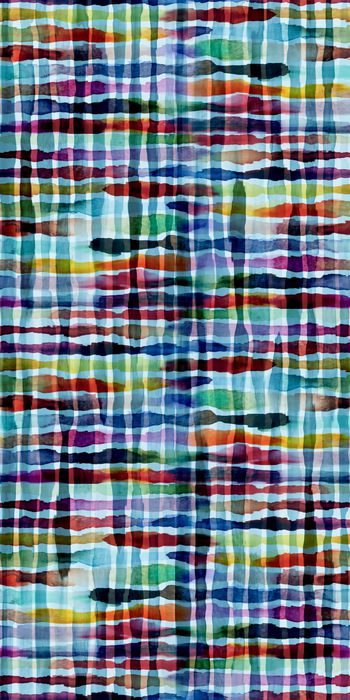 576803-时尚大版 水彩格子 