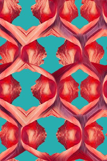 576808-炫彩岩石立体几何