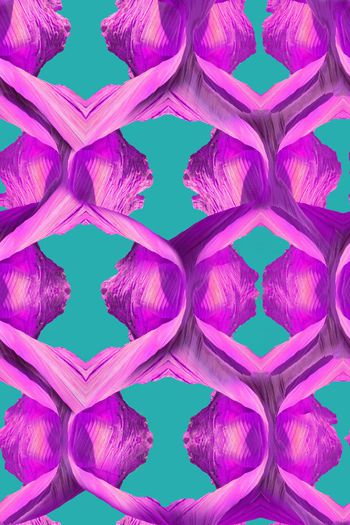 576809-炫彩岩石纹理肌理天空蜂窝空间立体几