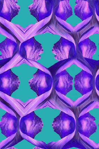 576811-炫彩岩石纹理肌理天空蜂窝空间立体几