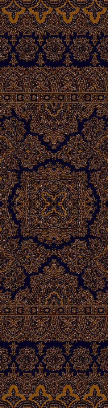 576849-欧式复古花边围巾黑白长巾女装连衣裙