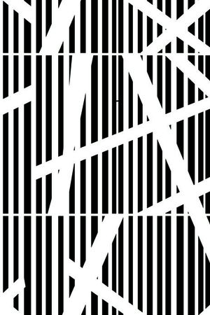 黑白印花华亿平台图片