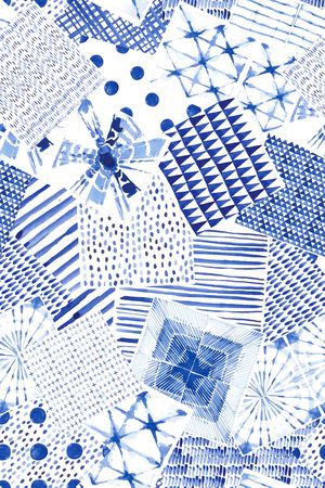 几何印花华亿平台图片