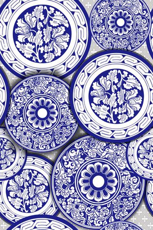 瓷器印花华亿平台图片