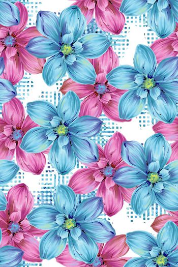 576985-花卉兰花围巾