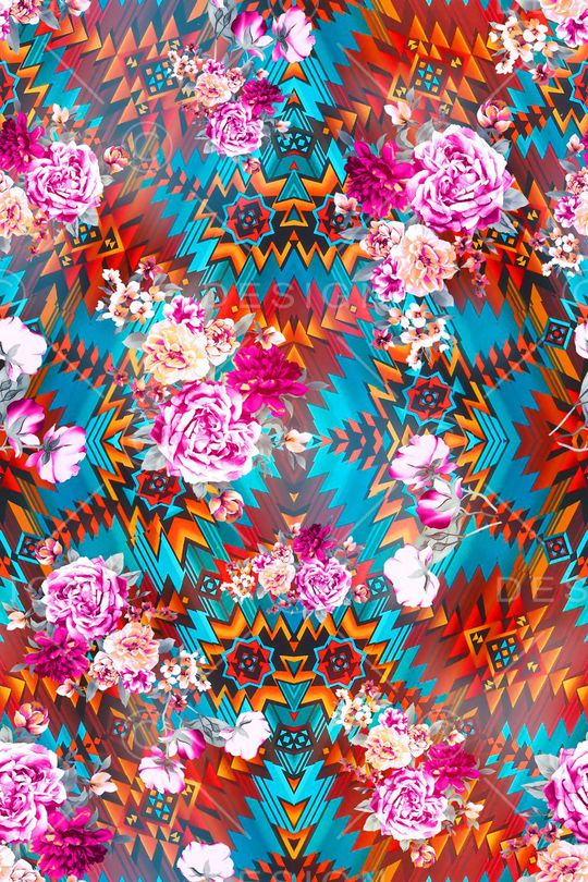 抽象印花华亿平台图片